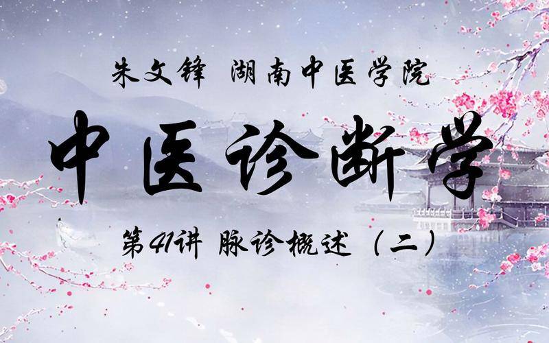 中医脉诊讲解视频_中医诊断学脉诊视频讲座_中医脉诊视频讲座视频