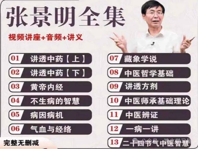 张景明中医课程基础理论_中医基础理论张景明视频_张景明中医基础视频