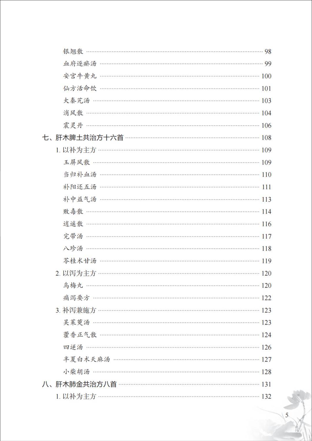 中医方剂学教材_中医方剂学教材在线_中医教材方剂学必背方剂目录